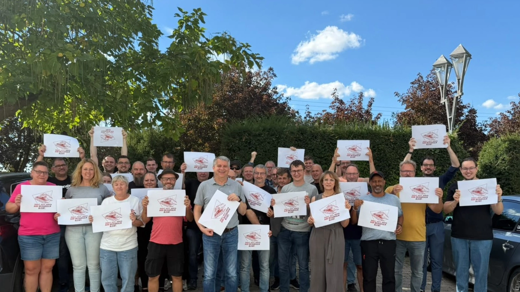 IG Metall-Seminar in Eschental: Audi Neckarsulm bleibt!