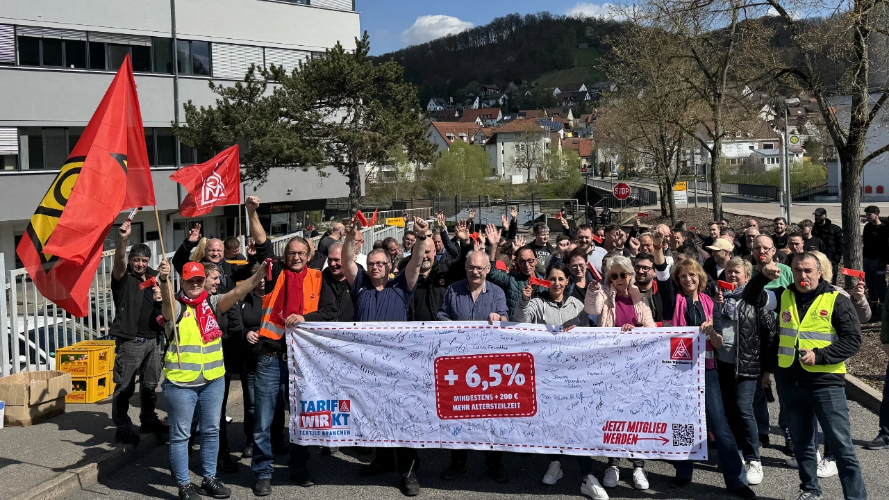 Warnstreik Hornschuch 04-2025