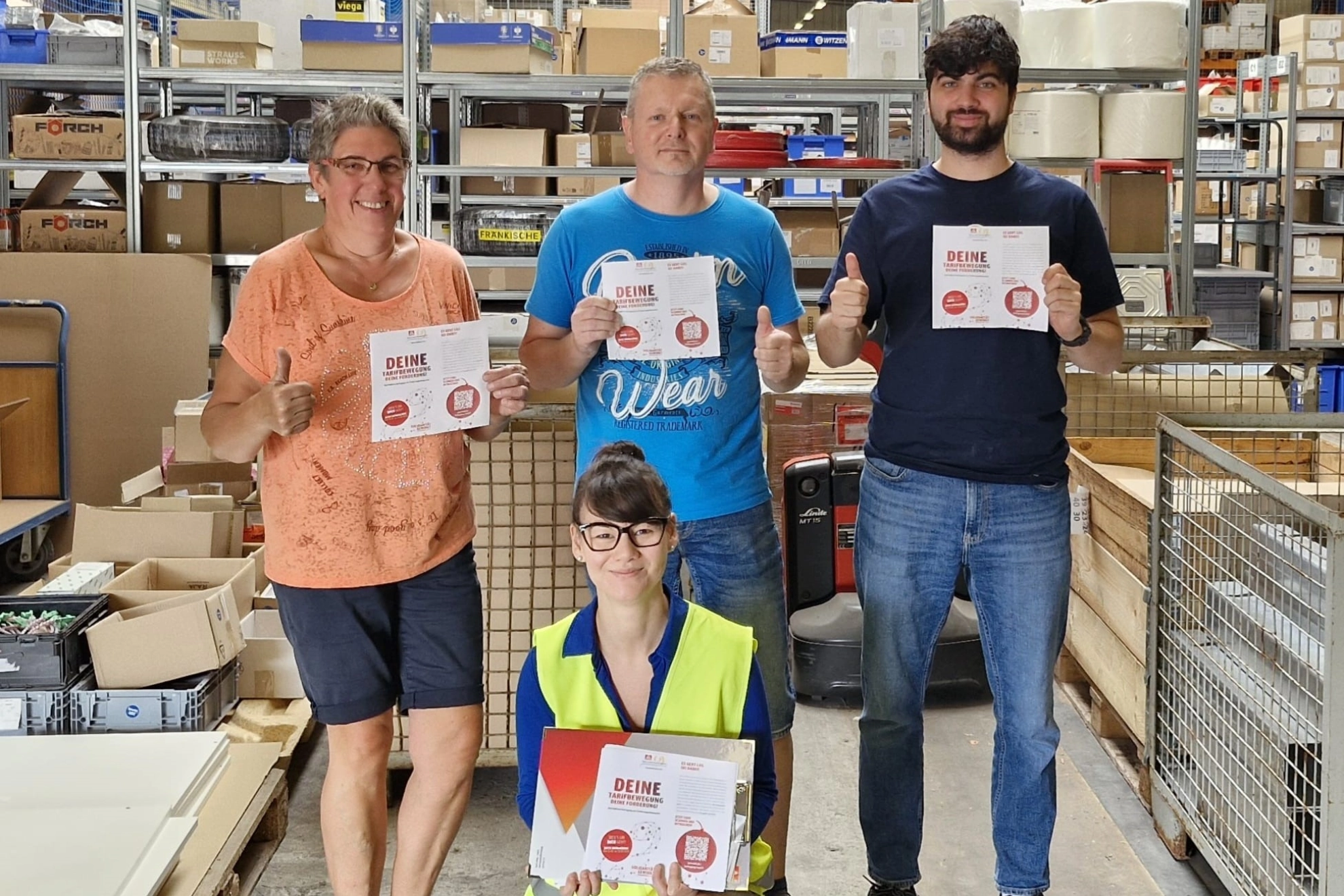 Rundgang Tarifrunde Hohenloher 20.08.25