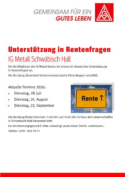 Rentenberatung DGB